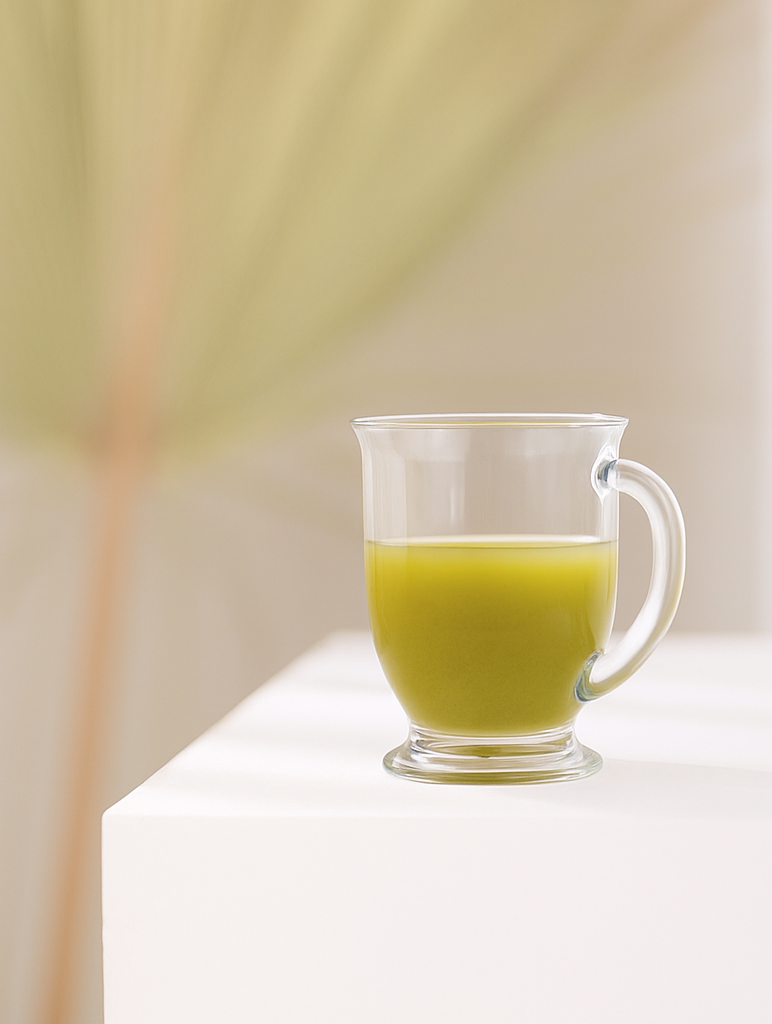 cup of collagen and matcha 
